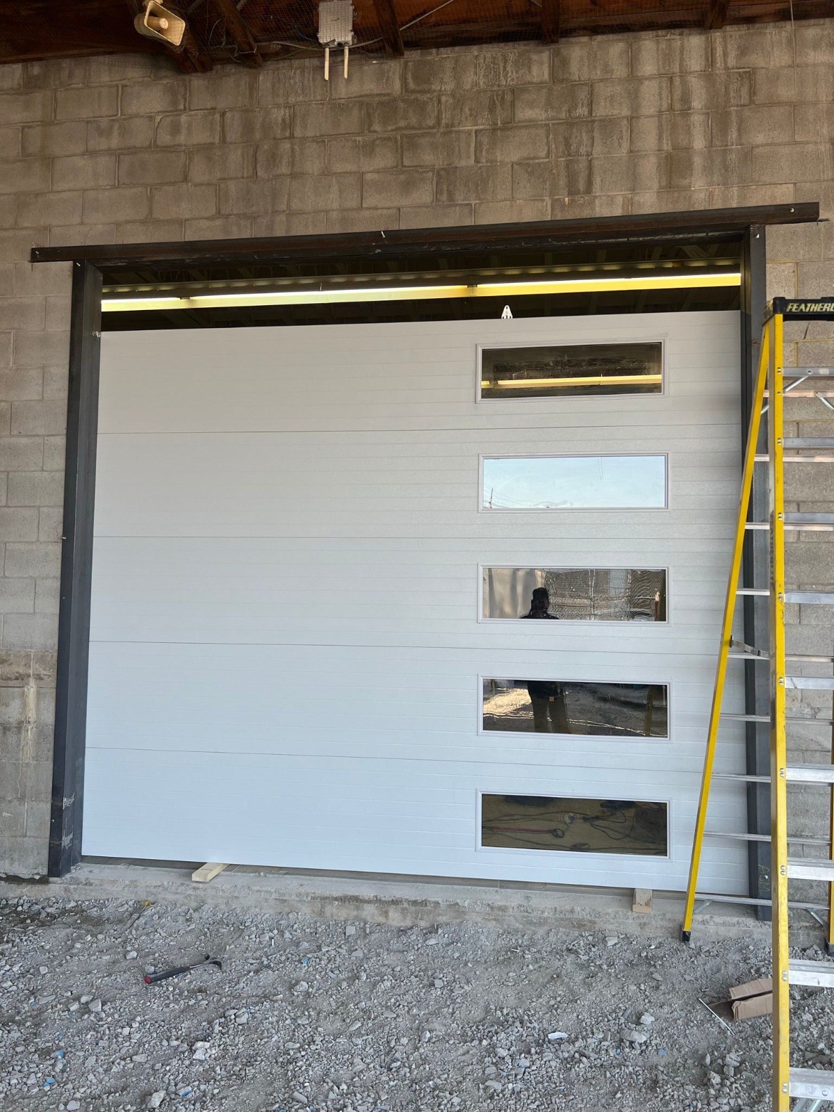 Residential garage door